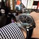 High Replica Breitling Chronometre Black Dial Silver Bezel  Black Leather Strap Watch 43mm (1)_th.jpg